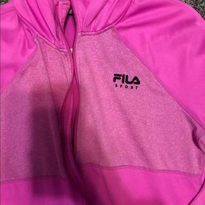 Fila zip up jacket size medium
